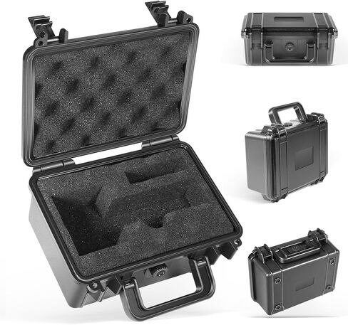 Protective Hard Case Shockproof Water-resistant with Customized DIY Foam Insert fit for Garmin Xero C1 Pro Chronograph and Cable Accessories (Case Only) in Saudi Arabia