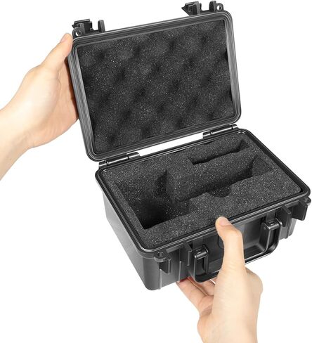Protective Hard Case Shockproof Water-resistant with Customized DIY Foam Insert fit for Garmin Xero C1 Pro Chronograph and Cable Accessories (Case Only) in Saudi Arabia