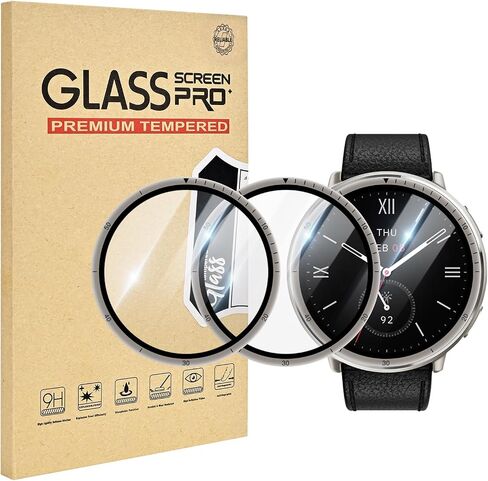 6PCS Compatible for Amazfit Active 2 Screen Protector Clear, Ultra-thin HD Flexible TPU [Not Glass] Protective Flim for Active 2 Watch Screen Saver, Anti-scratch & Touch Sensitive in Kuwait