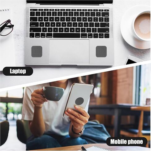 6pcs Phone Grip Tape, Non-Slip Cell Phone Grip Decals Stickers with Multi Shape Sweat Absorbing Adhesive Stickers for Camera Cup Mouse Laptop (Transparent) in Saudi Arabia