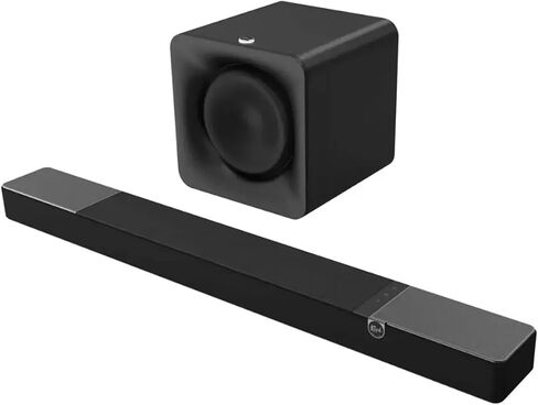 Klipsch Flexus Core 210 3.1.2-Channel Dolby Atmos Sound Bar + Flexus Sub 100 10″ Wireless Subwoofer – 185 W RMS, HDMI eARC, Bluetooth, Horn-Loaded Tweeter in Saudi Arabia
