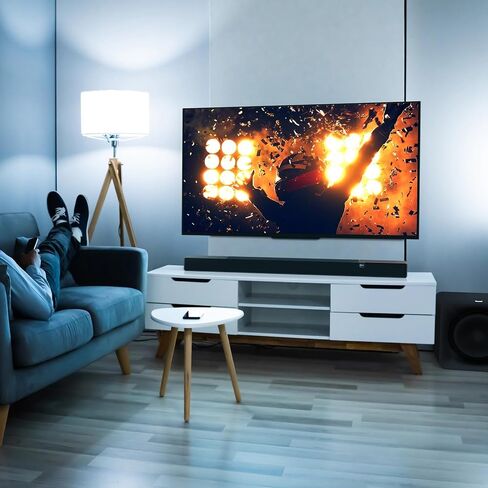 Klipsch Flexus Core 210 3.1.2-Channel Dolby Atmos Sound Bar + Flexus Sub 100 10″ Wireless Subwoofer – 185 W RMS, HDMI eARC, Bluetooth, Horn-Loaded Tweeter in Saudi Arabia