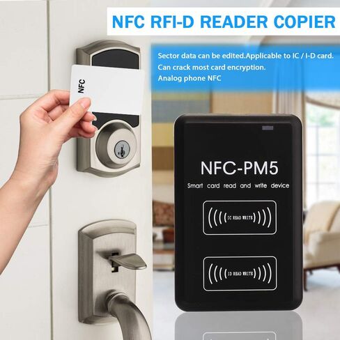 NFC RFI-D COPIER IC I-D Reader Duplicator مع دالة فك تشفير كاملة ، قراءة بطاقة ذكية واكتبها in Kuwait