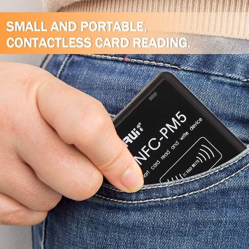 NFC RFI-D COPIER IC I-D Reader Duplicator مع دالة فك تشفير كاملة ، قراءة بطاقة ذكية واكتبها in Kuwait