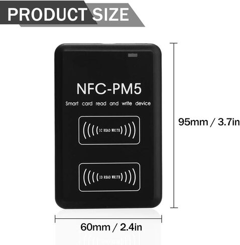 NFC RFI-D COPIER IC I-D Reader Duplicator مع دالة فك تشفير كاملة ، قراءة بطاقة ذكية واكتبها in Kuwait