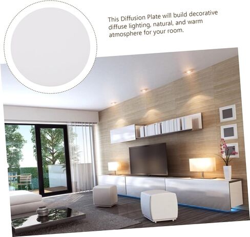 Zerodeko 20pcs LED LED Downlight Diffusion Plates Diffuser PC-PC-CONSTAIN in Kuwait