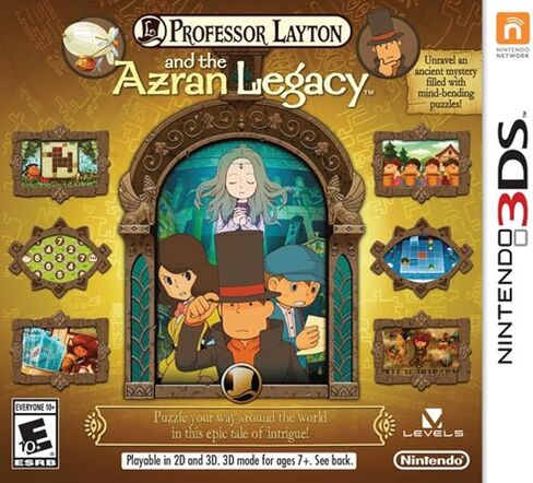 البروفيسور لايتون وإرث الأزران - نينتندو 3DS in Kuwait