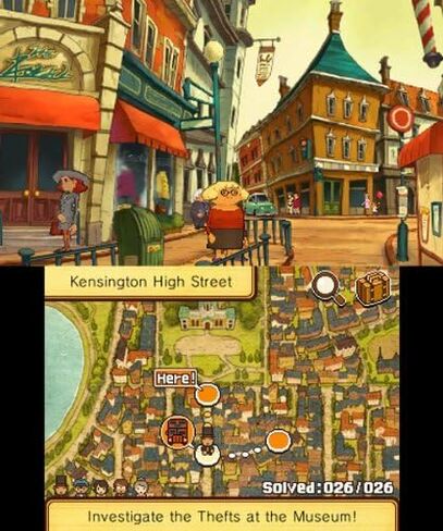 البروفيسور لايتون وإرث الأزران - نينتندو 3DS in Kuwait