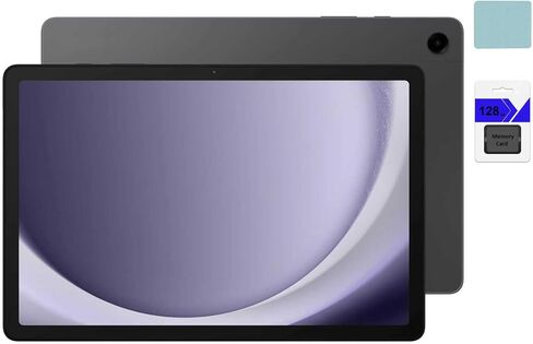 Tab Samsung Galaxy Tab A9+ Plus 11 بوصة 256 جيجابايت من WiFi Table ، شاشة كبيرة ، شرائح ترقية ، شاشة متعددة النوافذ ، رفيعة ، ضوء ، تصميم ودود للأطفال ، الجرافيت مع الملحقات in Kuwait