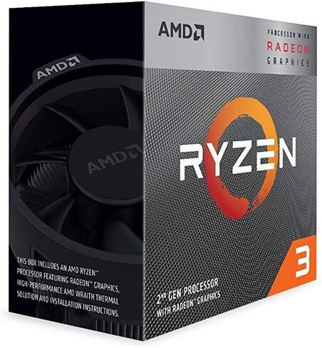 AMD Ryzen 3 3200G معالج سطح المكتب غير المؤمّن مع رسومات Radeon in Saudi Arabia