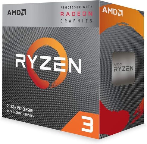 AMD Ryzen 3 3200G معالج سطح المكتب غير المؤمّن مع رسومات Radeon in Saudi Arabia