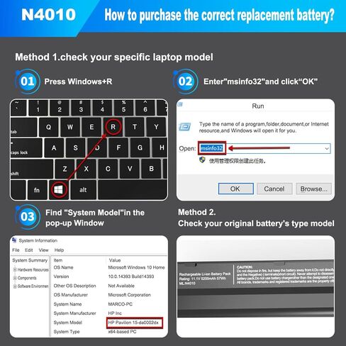 بطارية J1KND N4010 ، بطارية الكمبيوتر المحمول 11.1V 57WH استبدال Dell Inspiron N5050 N7110 N5110 N4010 N4050 M5030 M5110 N5040 N7010 N5030 N3010 M5040 M5010 N4110 N3110 3520 VOSTRO 3550 3450 in Kuwait