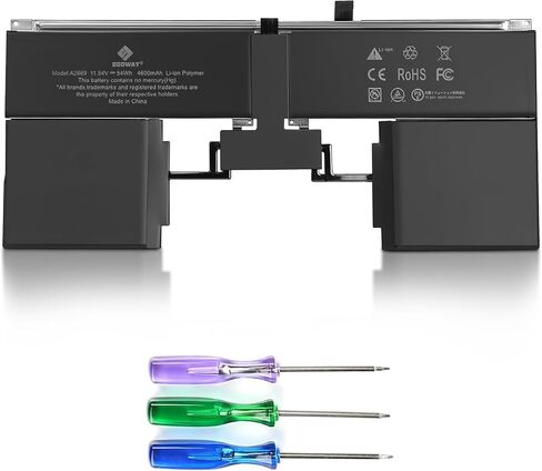 E EGOWAY A2681 A2669 Laptop Battery Replacement for 13 Inch A2681 MacBook Air 14,2 (Late2023), EMC 4074, 4600 mAh Capacity in Saudi Arabia