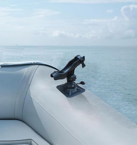 Brocraft Glue-On Inflatable Boat Accessories -/Rod Holder/Anchor Lock System/Bimini Top Base in Kuwait
