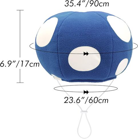 C-ZOFEK Multicolor Mushroom Toad Hat Spotted Cap Game Cosplay Costume in Kuwait