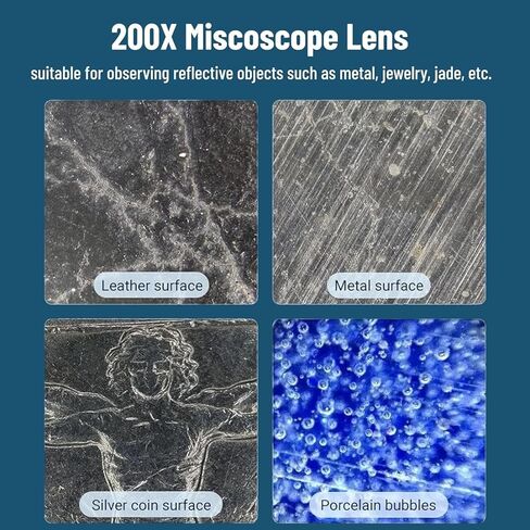 Nanozoom 200x تكبير العدسة للهاتف المحمول nanozoom ، كاميرا لمجهر الجيب nanozoom x200 ، عدسة تكبير nano 200x (اللون: أسود) in Kuwait
