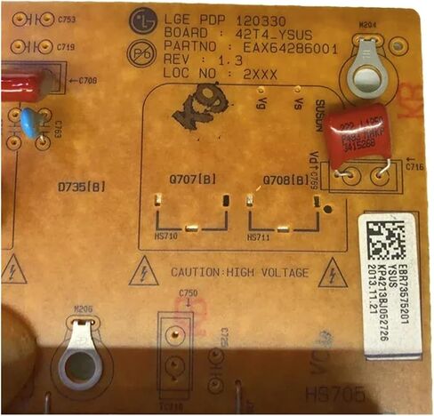 متوافق مع LG ， 42PA450C-CM 42PN450H-CA Y Z Board EAX64286001 EBR73575201 EBR73575301 SCREEM EAX64753201 PDP42T40010 (EAX64286001) in Saudi Arabia