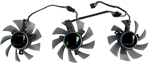 متوافق مع R9 390 8GB GDDR5 مراجعة بطاقة الفيديو مروحة 75mm FD8015U12C استبدال بطاقة الرسومات GPU مروحة in Saudi Arabia