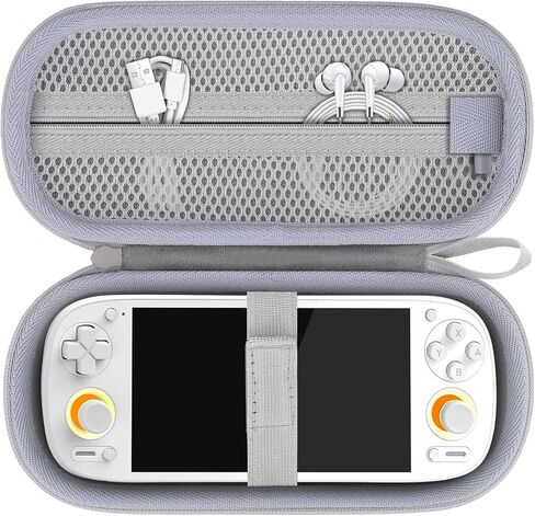 حالة Khanka Stroage لـ Retroid Pocket 5/4 Retro Handheld Game Console & Accessories ، Case فقط （Black） in Saudi Arabia