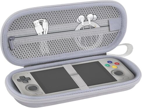 حالة Khanka Stroage لـ Retroid Pocket 5/4 Retro Handheld Game Console & Accessories ، Case فقط （Black） in Saudi Arabia