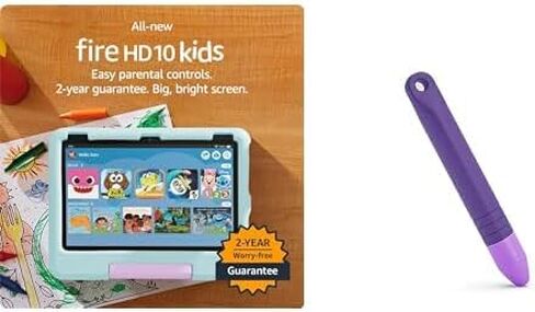 Fire HD 10 Kids Tablet (Disney Princess) + Kids Stylus in Saudi Arabia