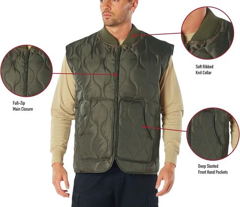 Rothco Quilted Woobie Vest in Kuwait