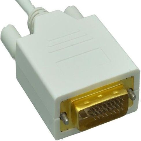 3 ft. Mini DisplayPort to DVI Cable - 32AWG - White in Saudi Arabia