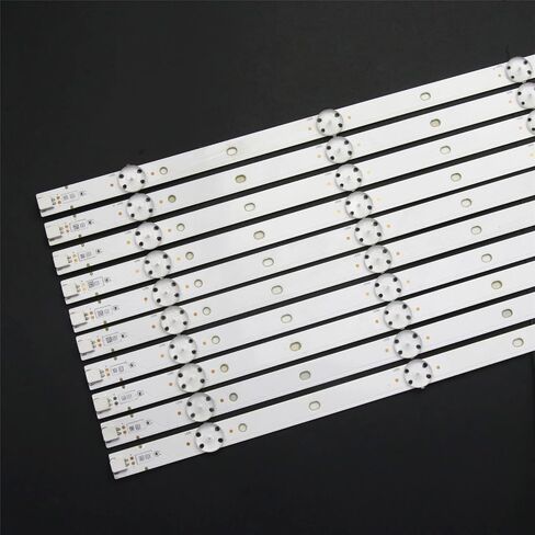 Bestparts LED LED Strip بديل لـ Vizio SVG600A30_REV00_5LED_160602 SVG600A25 لـ E60-E3 10pcs in Saudi Arabia
