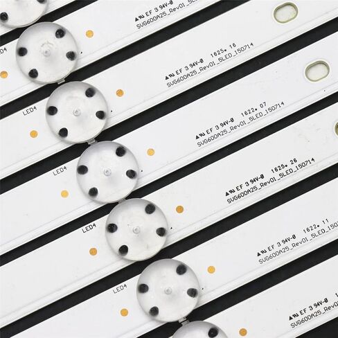 Bestparts LED LED Strip بديل لـ Vizio SVG600A30_REV00_5LED_160602 SVG600A25 لـ E60-E3 10pcs in Saudi Arabia