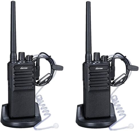 Walkie Talkies Voice Scrambler with Earpiece for Adults Outdoor CS Hiking Hunting Travelling Long Distance 2 Way Radios by Luiton (2 Packs) in Saudi Arabia