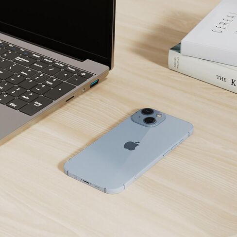 Apple iPhone 14 ، 128GB ، Blue for Cricket Wireless (متجدد) in Kuwait