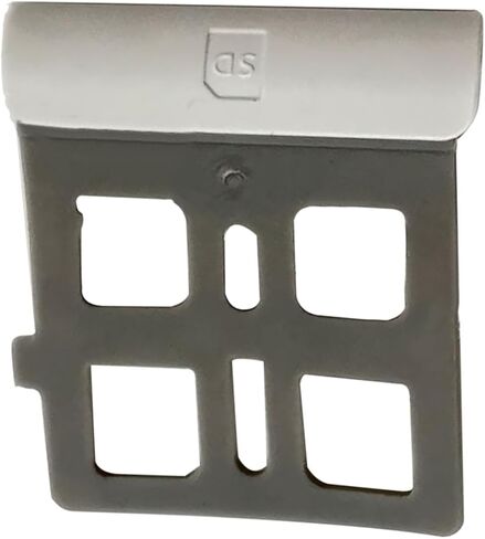 ZEZEFUFU White SD Game Card Slot Cover Holder Frame For 3DS LL 3DS XL Console new in Saudi Arabia