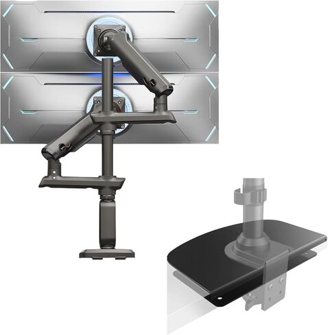 Huanuo Dual Monitor Arm and Steel Monitor Plate Mount Mount in Kuwait