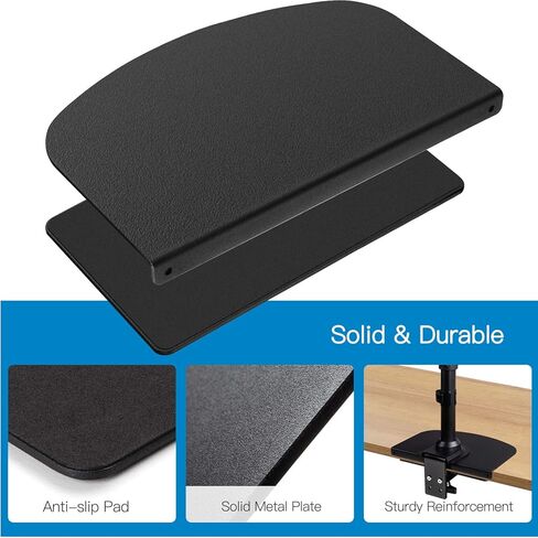 Huanuo Dual Monitor Arm and Steel Monitor Plate Mount Mount in Kuwait