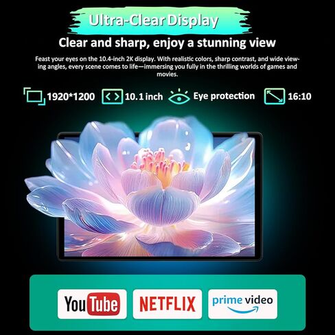 2025 أحدث قرص Android 14 ، جهاز لوحي 10 بوصة مع ذاكرة RAM تبلغ مساحتها 24 جيجا بايت 128 جيجا بايت توسيع 1 تيرابايت ، بطارية 8000 مللي أمبير في الساعة ، شاشة LCD FHD ، ودعم 5G WIFI/BT5.0/GPS ، 2 في 1 Android Tablet مع لوحة مفاتيح رمادية in Kuwait