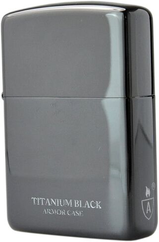 Zippo ولاعة طلاء التيتانيوم الأسود 16-bktt in Saudi Arabia