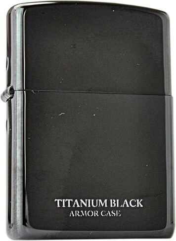 Zippo ولاعة طلاء التيتانيوم الأسود 16-bktt in Saudi Arabia
