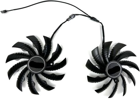 Cooling Fan PLD10010S12H 95MM 4PIN Compatible with RTX2070 RTX 2060 Super 2070 Wind Force GTX1660Ti GTX1650 GPU Graphics Card(B) in Saudi Arabia
