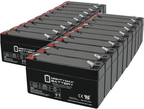 Ml1.3-6 - 6 Volt 1.3 AH ، F1 Terminal ، بطارية AGM قابلة للشحن in Saudi Arabia