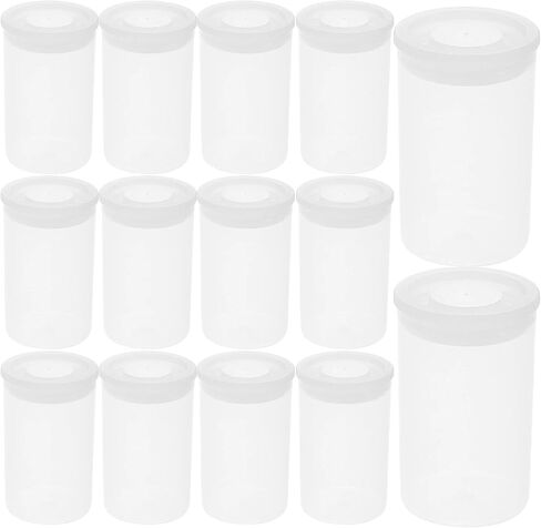 Canisters Film مع Caps 70pcs مربع أفلام مربع الكاميرا كاميرا التخزين حاويات مع Cover Coins علبة العلبة البلاستي in Kuwait