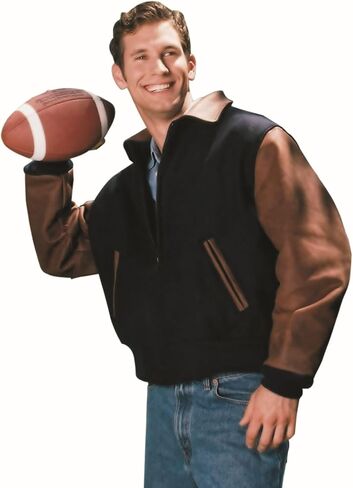 REED Men's Tall Executive Varsity Jacket Union Made in USA in Kuwait