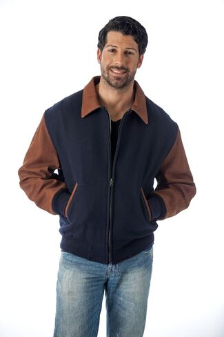 REED Men's Tall Executive Varsity Jacket Union Made in USA in Kuwait