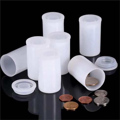 Canisters Film مع Caps 90pcs زجاجات فارغة علب أفلام صناديق تخزين الحاويات الطلاء (أبيض) in Kuwait