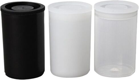 Film Canisters With Caps 90pcs Plastic Empty Film Canister Camera Reel Container Storage Case Can for Watercolor Paint(Clear) in Kuwait