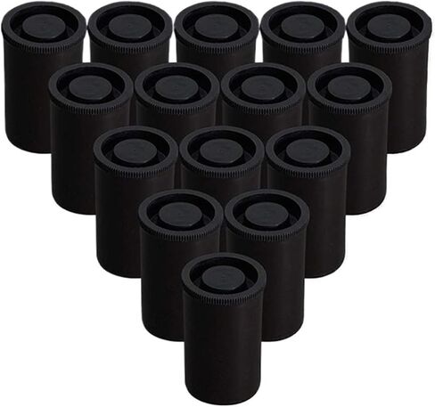 علب الأفلام مع Caps 70pcs البلاستيك علبة الفوقية الفارغة حاويات الحاويات (أبيض) in Kuwait
