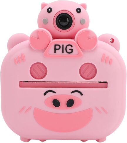 Focket Kids Instant Print Camera, 48MP Thermal Digital Camera with Rotate Lens for Travel, with 2.0 Inch HD Screen and Type C Charging for Kids in Saudi Arabia