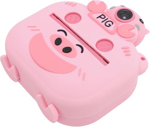 Focket Kids Instant Print Camera, 48MP Thermal Digital Camera with Rotate Lens for Travel, with 2.0 Inch HD Screen and Type C Charging for Kids in Saudi Arabia