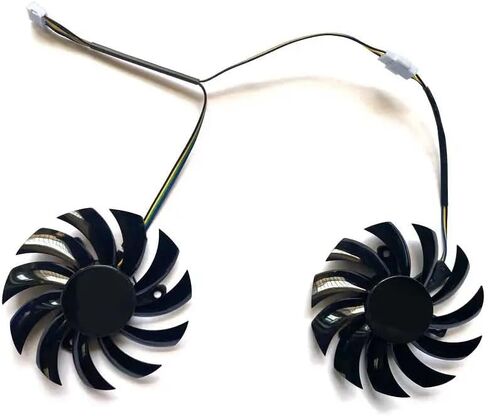 Cooling Fan 75mm 4pin PLD08010S12HH Compatible with GTX 460 560 570 GTX770 Video Card Fans in Saudi Arabia