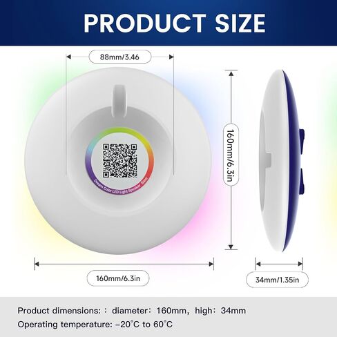 Dream Color LED Light Speaker Base, Desktop Holder Mount,Compatible Echo Dot (5th Gen)，Echo Spot，HomePod mini，Echo Dot (4th Gen)，Echo Dot (3red Gen)，Ehco Pop，Exquisite Desktop Decoration in Saudi Arabia