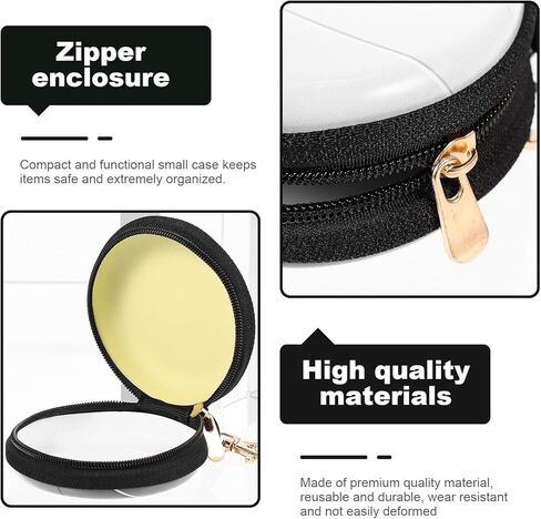 6 pcs Shape Women Keychain Pattern Shaped Zipper Coin Gift Design Sports Lover Change Teens Storage Purses Decorative Earphone Keys Case Wallet Tinplate Purse Volleyball Girls for, As Shownx3pcs, in Kuwait